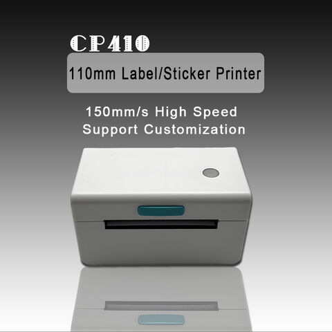 110mm Thermodruck-Versandetiketten-Aufkleberdrucker für Kleinunternehmen, kabelloser Bluetooth 4x6 Drucker, unterstützt ODM/OEM