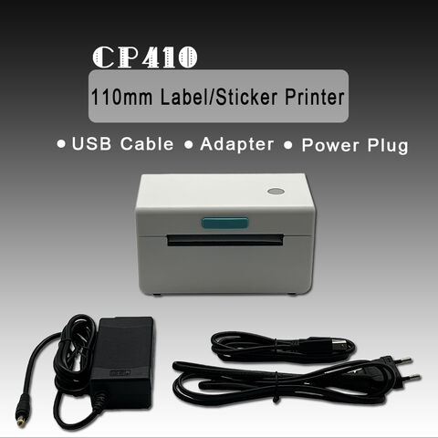 110mm Thermodruck-Versandetiketten-Aufkleberdrucker für Kleinunternehmen, kabelloser Bluetooth 4x6 Drucker, unterstützt ODM/OEM