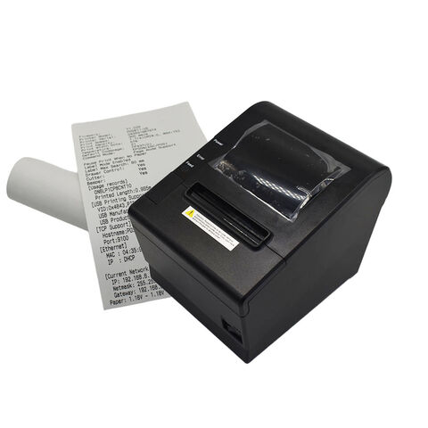 80mm Bondrucker CB811 Kabelloser Bluetooth Thermobondrucker mit Auto Cutter für Geschäftskarten Druckmaschine 250mm/s