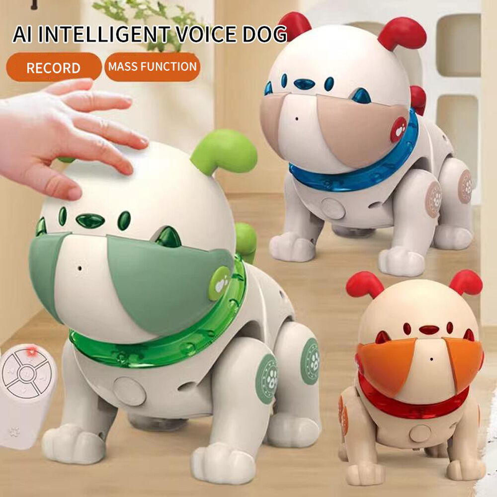 Private Label Rechargeable Programmable Pet Smart Interactive Robot Dog ...