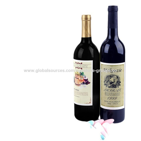 Tapón de botella de vino tinto, diseño original, tapón de silicona para botellas de vino, cerveza y otras bebidas, venta al por mayor para el hogar
