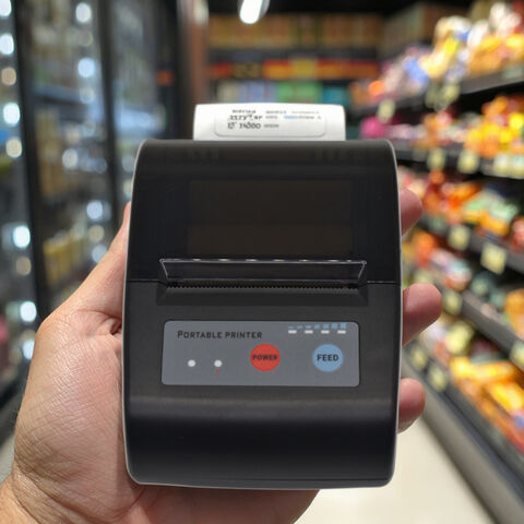 58mm Mini Drahtloser Bluetooth Thermobon-Drucker Tragbarer Kontakt Handy Abrechnungsdruckmaschine für Kleinunternehmen