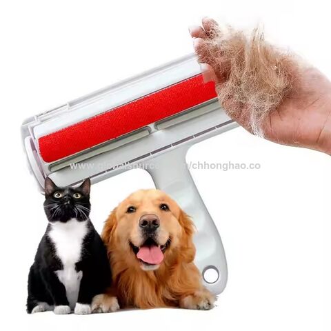 Niedliche Reinigungsbürste Staubentfernung Haar Entferner Klebrig Elektrostatische Fussel Katzen Hunde Tierhaarentferner Rolle