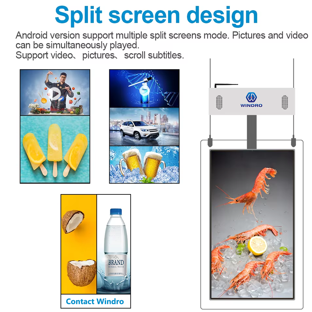 Side Display Factory Direct High Quality China Wholesale 43 Inch Indoor Lcd Double ...