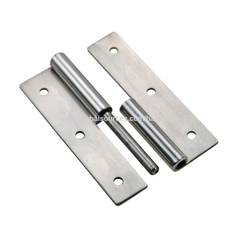 Bisagras duraderas de acero inoxidable 304 para puertas de gabinetes industriales, desmontables