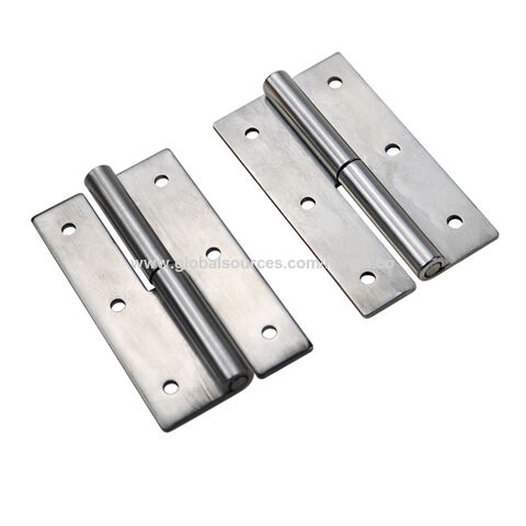 Bisagras duraderas de acero inoxidable 304 para puertas de gabinetes industriales, desmontables