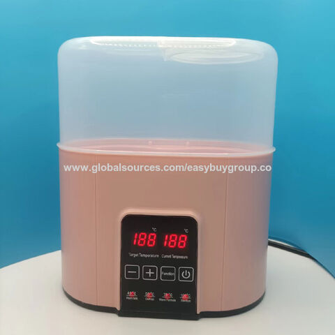 Calentador de leche, agitador de leche materna, esterilizador. Calentador de biberones con pantalla táctil programable.
