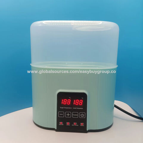 Calentador de leche, agitador de leche materna, esterilizador. Calentador de biberones con pantalla táctil programable.