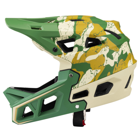 Casco de Bicicleta de Montaña de Cara Completa para Adultos - Casco MTB Integral para Hombre y Mujer, Casco de Descenso Popular con Visera