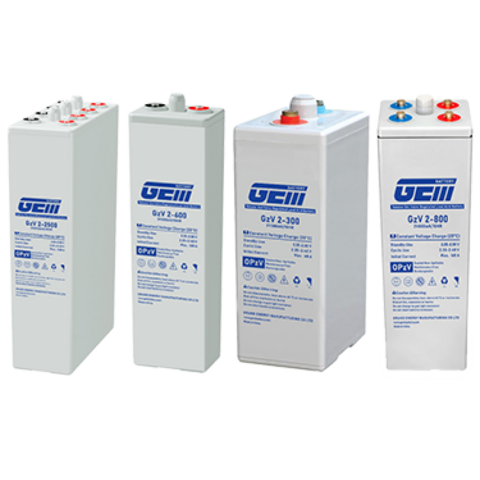 Batterie Gel Tubulaire 2-400 OpzV VRLA/SLA/SMF/Cycle Profond/AGM Rechargeable pour Télécommunications/Système Solaire