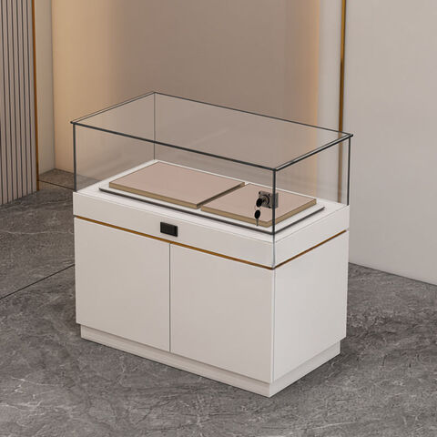 Vitrina de Exhibición de Joyería para Centro Comercial, Muestra de Exposición, Vitrina de Cristal