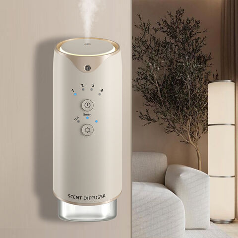 Kabellose Duftöl-Diffusoren für Wohnzimmer, Intelligenter, tragbarer Diffuser, Wandmontage Aroma Diffuser