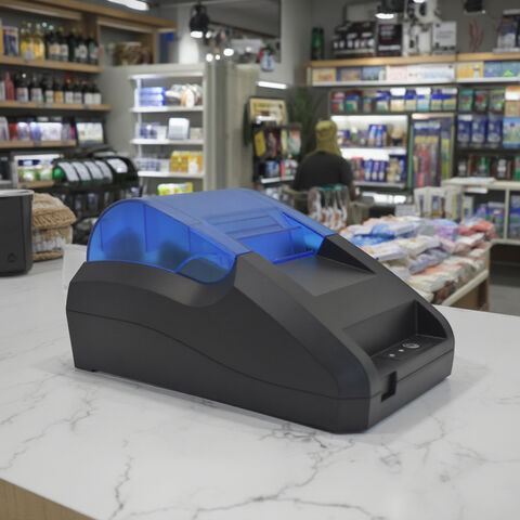 58mm Heißverkauf Thermodrucker POS für Einzelhandel, Kleine Desktop-Rechnungsdruckmaschine mit drahtlosem Bluetooth