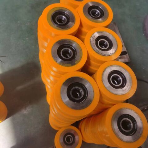 Roues industrielles robustes en PU polyuréthane 80A 90A 98A sur mesure - Rouleaux de roue de charge en PU