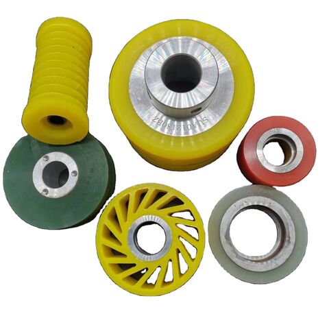 Roues industrielles robustes en PU polyuréthane 80A 90A 98A sur mesure - Rouleaux de roue de charge en PU