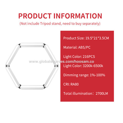 Faltbares LED-Fülllicht für Beauty-Anwendungen auf YouTube, TikTok Live – LED-Make-up-Licht