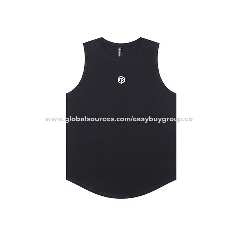 Sport Tanktops für Herren, ärmelloses T-Shirt, Casual Sportbekleidung für den Außenhandel, Basic Kurzarm Leichtgewicht T-Shirt Weste