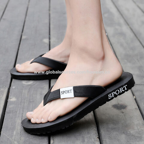 Rutschfeste Flip-Flops für Herren, lässige Outdoor-Strandschuhe
