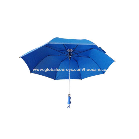 Parapluie de golf pliant automatique à 2 pans de haute qualité