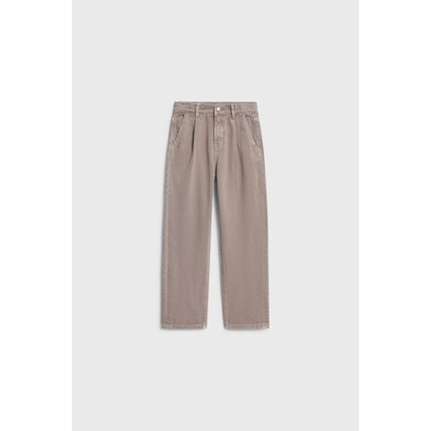 Großhandel Kundenspezifische Kinderhosen Elastischer Bund Baumwolle Webjeans Jungenhosen für Sommerkleidung