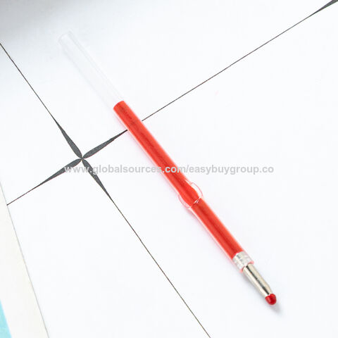 Recambios de bolígrafo, bala de plástico, recambio de bolígrafo de 1,0 mm, recambio de repuesto de bolígrafo de plástico para estudiantes