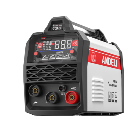 ANDELI MIG-250ME LED 110V/220V Soldadora IGBT Máquina de Soldar MIG