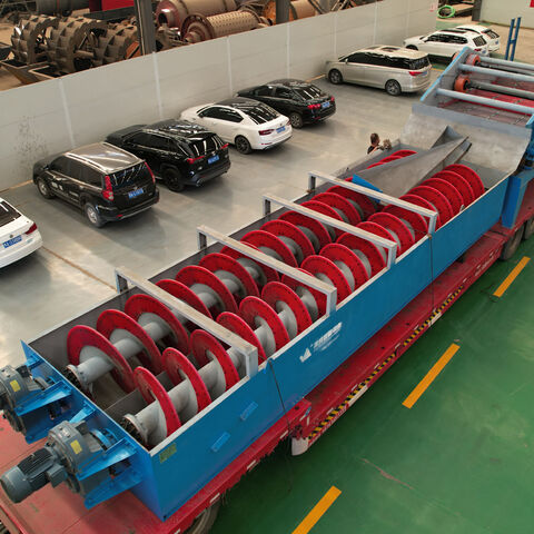 Sandwaschmaschine - Industrielle Sandwaschanlage für Bergbau und Bauwesen
