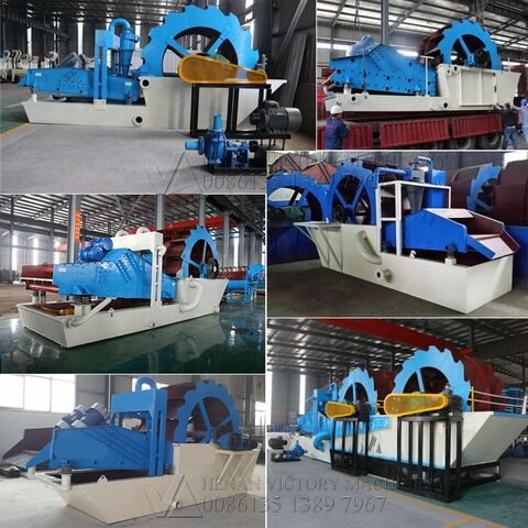 Sandwaschmaschine - Industrielle Sandwaschanlage für Bergbau und Bauwesen