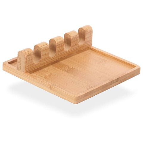 Nouveauté 2025 : Support de rangement en bambou de haute qualité et économique pour cuillères, couteaux et fourchettes. Organisateur de couverts en bois.