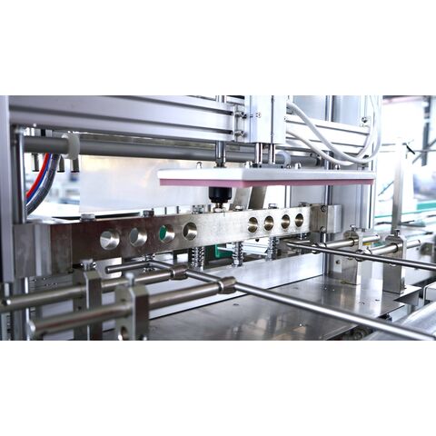 Mesin Pengemas Tray Film Perekat Peregangan PE PO PVC Otomatis Super X