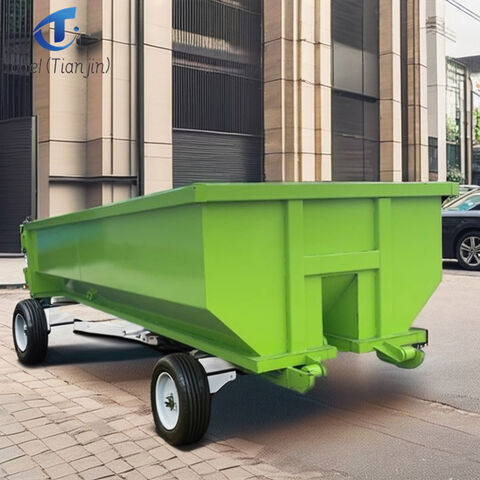Benne Amovible sur Remorque de Haute Qualité en Gros pour l'Élimination des Déchets - Vente Chaude