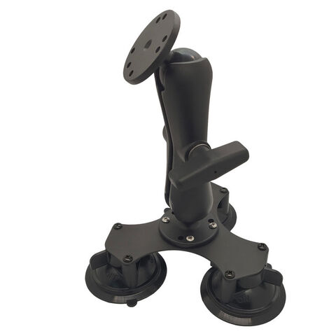 Soporte para Tablet de Alta Resistencia para Camión y Vehículo con Base de Taladro, Soporte para Tablet para Camión para Tablets de 4.7"-12.9" para Montaje de iPad en Camión
