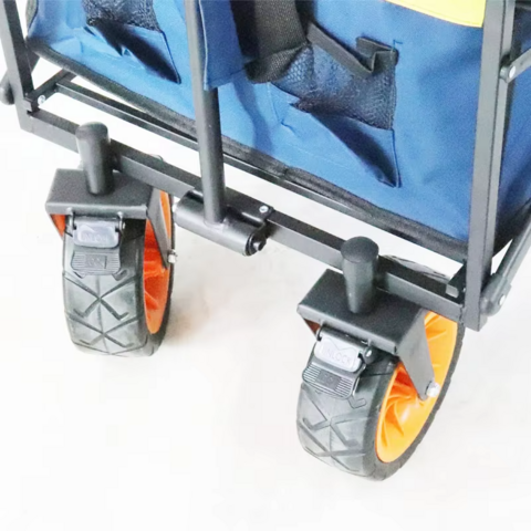 Professioneller zusammenklappbarer Fabrik-OEM-Kinderwagen, praktischer faltbarer Camping-Einkaufswagen
