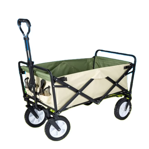 Professioneller zusammenklappbarer Fabrik-OEM-Kinderwagen, praktischer faltbarer Camping-Einkaufswagen