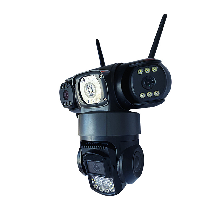 360 Rotating Wide Angle Night-vision Cameras Outdoor Wireless ...