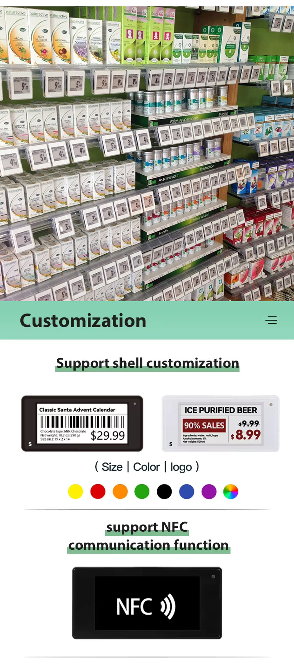 Factory Direct High Quality China Wholesale Zigbee E-ink
