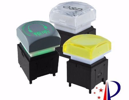 Supplier 15x15mm Cap Rgb Illuminated Pushbutton Switches For Display ...