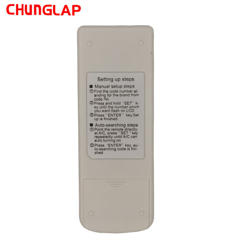 CHUNGLAP | جهاز تحكم عن بعد عالمي جديد لمكيف الهواء KT-109 II مع حامل مناسب لمكيف الهواء الرقمي
