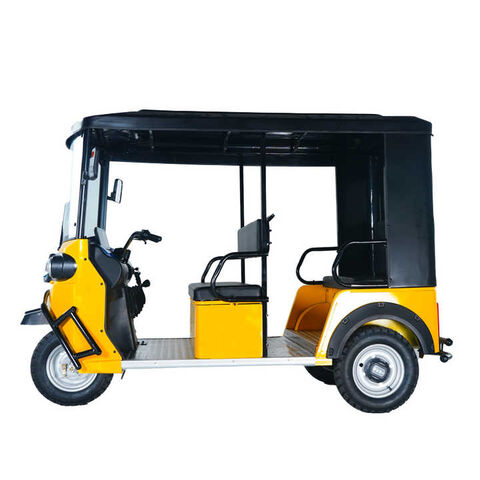 Händlerpreis 2025 Elektrisches Dreirad Geschlossene Tuk-Tuk Auto Rikscha Service 1800kW Motor Kulturelle Erlebnisse