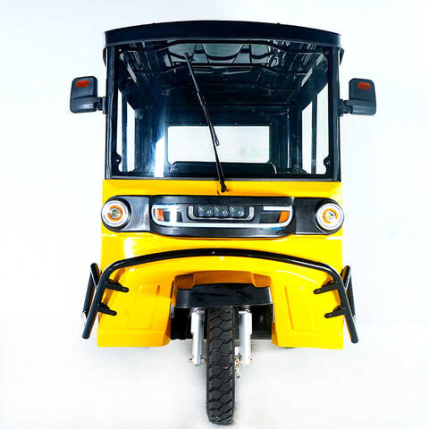 Händlerpreis 2025 Elektrisches Dreirad Geschlossene Tuk-Tuk Auto Rikscha Service 1800kW Motor Kulturelle Erlebnisse