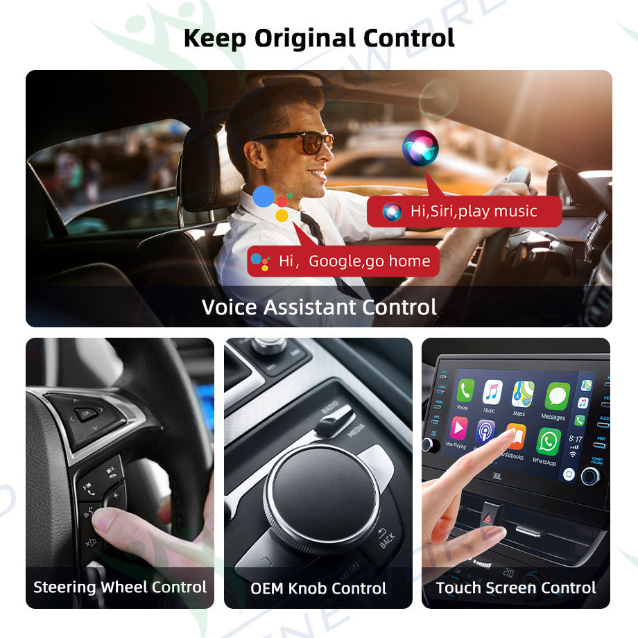 Mini Auto Box Custom Portable Design 2 In 1 Mini Wireless Plug And Play Carplay ...