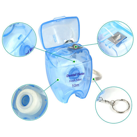 Fil Dentaire Gonflant à l'Eau de Haute Qualité en Nylon pour le Nettoyage des Dents et l'Hygiène Bucco-Dentaire avec Menthe Personnalisée - Fabricant