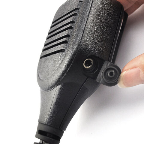 Microphone haut-parleur déporté OEM en gros avec prise jack 3,5 mm pour radios portatives bidirectionnelles Moto GP2000, GP2100, GP300, GP308, GP68, GP88, GP88S