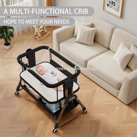 Berços Novos Camas de Bebê Berços Móveis para Cuidados com o Bebê Berços de Metal Berço de Viagem para Bebê