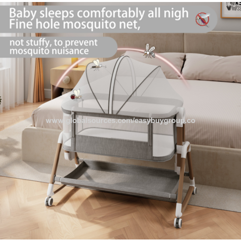Berços Novos Camas de Bebê Berços Móveis para Cuidados com o Bebê Berços de Metal Berço de Viagem para Bebê
