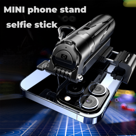 AMagisn 120cm Carbonfaser Unsichtbarer Selfie-Stick für Insta360/DJI OSMO/GoPro Handheld Selfie Stick Zubehör