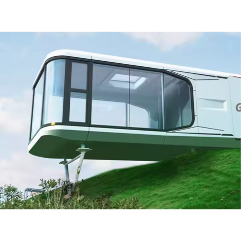 Casa Prefabricada Modular de Lujo para Exterior de Alta Calidad, Segura, Ecológica, Móvil, Tipo Cápsula, Casa Pequeña