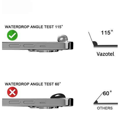 Neu eingetroffen: Stoßfester HD High Transmittance AR 95 Antireflex-Displayschutz aus gehärtetem Glas für iPhone 16 17 Serie