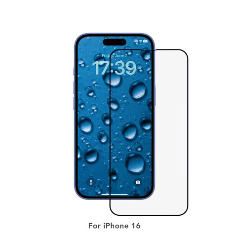 Neu eingetroffen: Stoßfester HD High Transmittance AR 95 Antireflex-Displayschutz aus gehärtetem Glas für iPhone 16 17 Serie