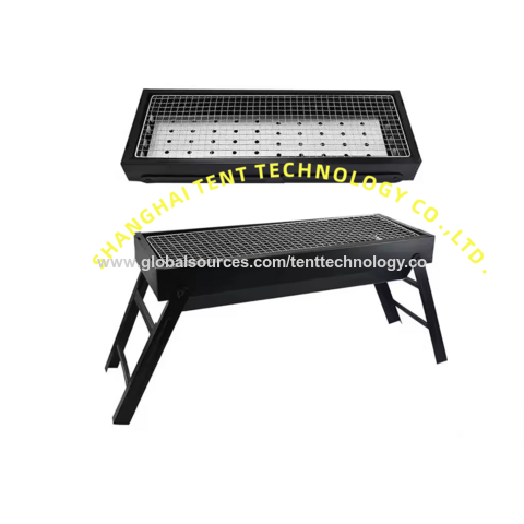 Rauchfreier, tragbarer Holzkohlegrill für Outdoor-Partys und Camping - Perfekt für Geschäftskunden